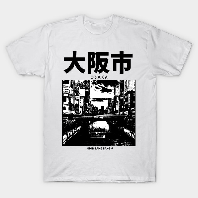 Osaka - White T-Shirt by Neon Bang Bang